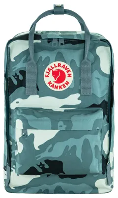 Obrázek produktu pro Batoh Fjällräven Kanken Graphics pro 15palcový notebook, modrá barva Nimbus – skrytá zvířátka