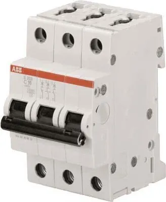 Immagine prodotto di Miniature Circuit Breaker 16 A 3-polig, Auslösecharakteristik C (S203-C16)