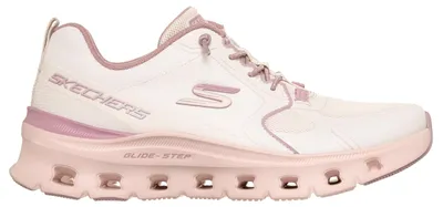 Produktbild von Skechers Damen Glide-Step Pro Turnschuhe, Natural Mesh Synthetic Pink Trim, 37 E