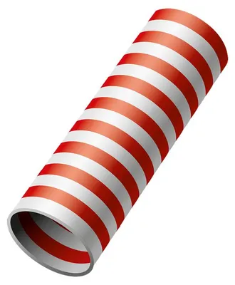 Produktbild von Luftschlangen 18 x 4 m Rot-Weiß