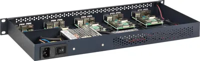 Image de Rackmount.IT Kit for Raspberry Pi4 with P/S for max. 5 units