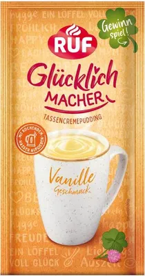 Produktbild von RUF Glücklichmacher Tassenpudding Vanille 59g