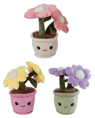 Image de Take Me Home Knuffel Plant Pluche - Bloemen, 18cm