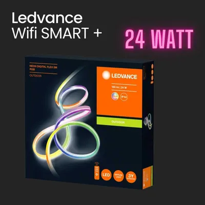 Zdjęcie produktu dla Taśma LED Ledvance Neon Flex 5m RGB CCT z możliwością ściemniania Smart Wifi IP44