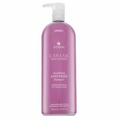 Produktbild von Alterna Caviar Smoothing Anti-Frizz Shampoo glättendes Shampoo gegen gekräuseltes Haar 1000 ml