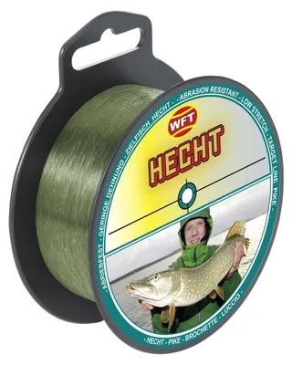 Produktbild von WFT Zielfisch Hecht 300m 0,35mm 10,3kg grün - Hechtschnur