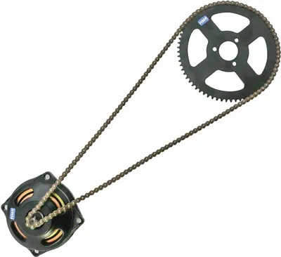 Produktbild von Kettenkit 25H 7 / 68 Zähne mit Kette 73 Glieder Pocket Bike