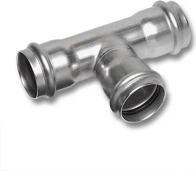 Produktbild von SANHA NiroTherm, Typ 91130 T-Stück 3M 54 mm