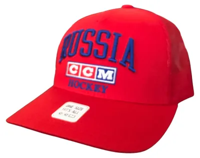 Produktbild von CCM Flag Meshback Trucker Team Senior, NHL Teams:Russland Rot