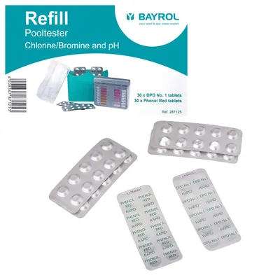 Produktbild von Nachfüllp. Pool-Tester Tabletten Wasseranalyse