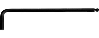 Produktbild von KS Tools Kugelkopf-Innensechskant-Winkelstiftschlüssel phosphatiert, lang, 1,3 mm