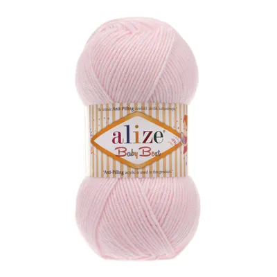 100g Strickgarn ALIZE Baby Best 184 powder pink Babywolle