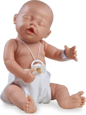 Immagine prodotto di The Doll Factory Bambola neonata Mila, 45 cm, dormiente, bambola giocattolo