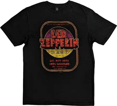Obrázek produktu pro Led Zeppelin 1971 Wembley Black L Tričko