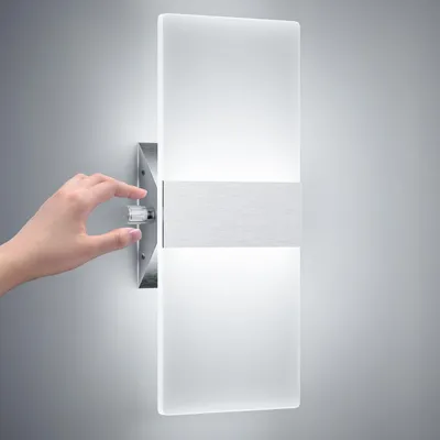 Obrázek produktu pro LED nástěnná lampa se spínačem, 12 W, stmívatelná, pro vnitřní použití