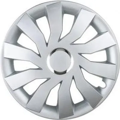 Produktbild von 4x 15" Zoll Radkappen Silber Radzierblenden Radblenden CLIFF 15 LEOPLAST