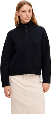 Produktbild von Selected Sia Vollreißverschluss Pullover Blau XL Frau Blau XL