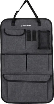 Produktbild von Dunlop Autositz Organizer – Rücksitz Organizer mit Mehreren Fächern – Auto Organizer Rücksitz für Kinder – Praktisches Autozubehör Innenraum