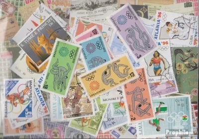 Produktbild von Briefmarken Motive 50 verschiedene Marken