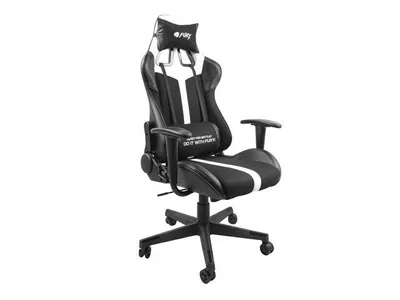 Produktbild von FURY Avenger XL Universal-Gamingstuhl Gepolsterter Sitz Schwarz Weiß