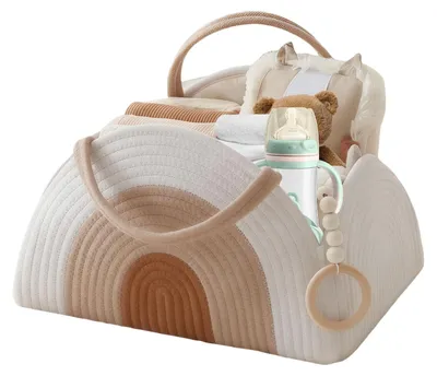 Image de Solidchoice - Organisateur de table à langer pour enfants - Sac de toilette pratique