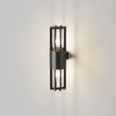 Immagine prodotto di Applique da esterno Barrel color grafite 1xE27x15W in alluminio, dimensioni: 46x12x15,5 cm, IP54 Maytoni