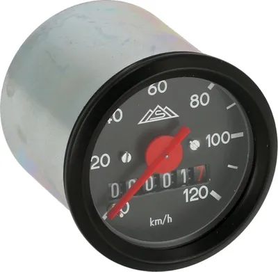 Image de Compteur de vitesse Ø48mm à 120km/h, sans clignotant - Simson S50, S51, KR51/1, KR51/2, SR4-1, SR4-2, SR3-3, SR4-4