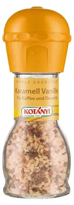 Obrázek produktu pro Kotanyi karamel vanilka jemný hrubý mlýnek na kávu a dezerty 53g