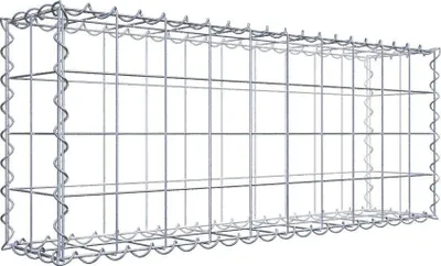 Obrázek produktu pro Gabion 100 cm x 40 cm x 20 cm (D x V x H), velikost ok 10 cm x 10 cm, spirála