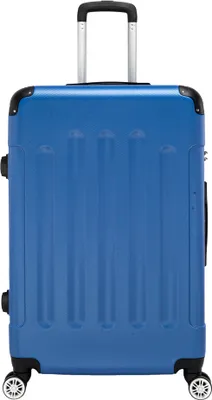 Produktbild von Hartschalenkoffer Reisekoffer-Set Koffer-Set Trolley-Set 3 Stk. mit Längsstreifen ABS