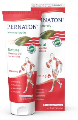 Image de Gel chauffant pour massage musculaire, 125 ml