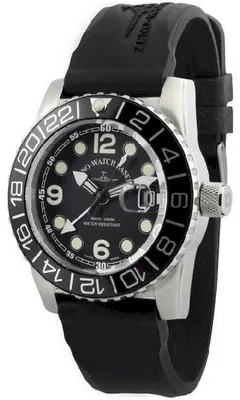 Image de Zeno-Watch - Montre - Hommes - Chrono - Airplane Diver 6349Q-GMT-a1
