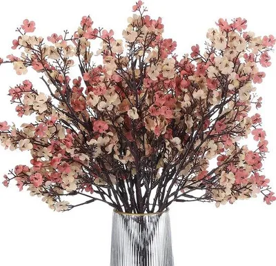 Produktbild von Kunstblumensträußchen - 9 Stücke - kaki - Kunststoff