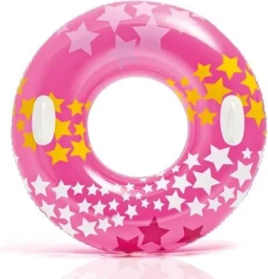 Image de Cercle de natation Intex avec poignées 91 cm