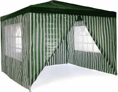 Obrázek produktu pro Zahradní párty stan 3 x 3 m - tmavě zelený