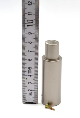 Produktbild von Trägerverlängerung 60 mm System Creativ d=16 mm edelstahlfarben