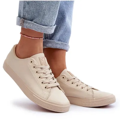Produktbild von Damen Leder Klassische Schnürschuhe in Beige Misima 36
