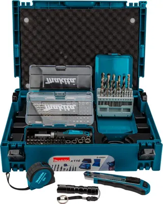 Image de Makita 116 pcs. Jeu de forets et embouts Bit / Bohrer Set - 116 pcs