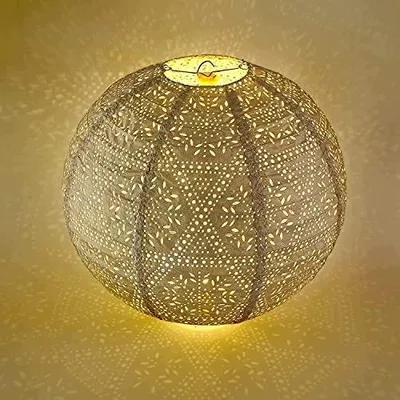 Zdjęcie produktu dla Lampion papierowy biały okrągły 30 cm do dekoracji na wesele lampa ogrodowa