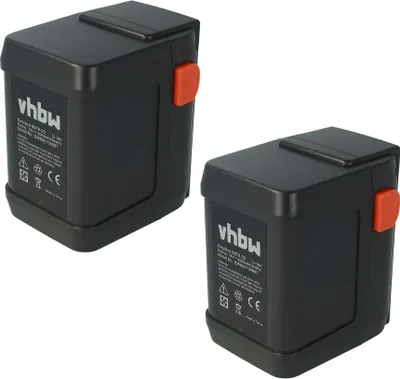 Produktbild von vhbw 2x Akku kompatibel mit Gardena AccuCut 400 Li (8840-20) Grasschere, Strauchschere Heckenschere Gartengeräte (3000mAh 18V Li-Ion)