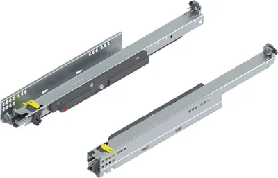 Obrázek produktu pro Blum Movento Tip On Blum výsuv 500 NL, výsuv zásuvky s nosností až 40 kg, spodní vedení 760H5000T