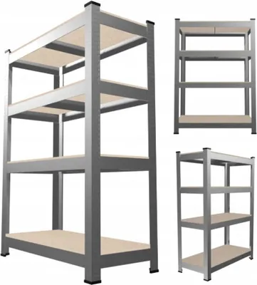 Obrázek produktu pro Garážový kovový regál 875 kg 180x90x40