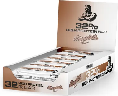 Produktbild von Weider 32% Protein Bar - 24 Riegel a 60g Chocolate
