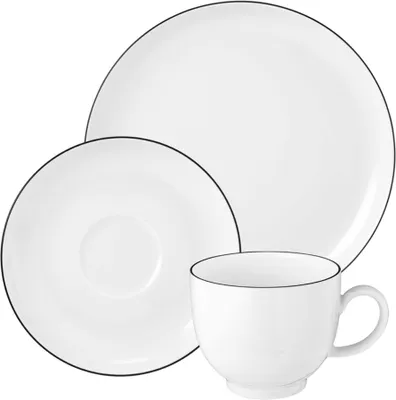 Produktbild von Kávový servis Seltmann Weiden Lido Black Line 18 ks.