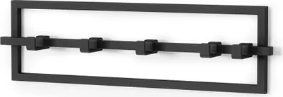 Productafbeelding van Umbra Cubiko, metaal, zwart, 5 stuks, 530 mm, 60 mm, 150 mm