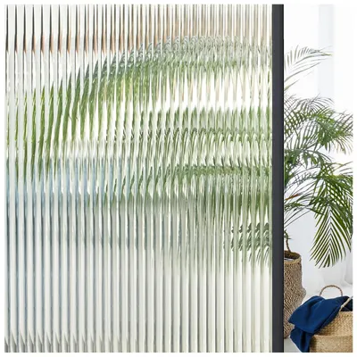 Produktbild von Fensterfolie Sichtschutz 92% - Selbstklebend - Statisch Haftend - Sichtschutzfolie - 44,5 x 300 cm - Fensterfolie