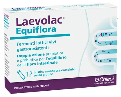 Immagine prodotto di Laevolac Equiflora 12 Buste