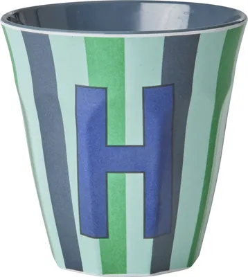 Obrázok produktu pre Melamínový hrnček písmeno - H