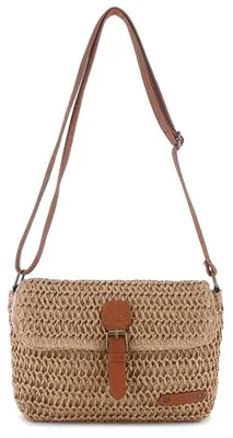 Image de Sacs d'été en paille faits main pour femmes - Style boho