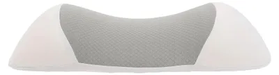 Produktbild von Ergonomisches Lendenwirbelkissen aus Gedächtnisschaum für den Schlaf, Taillenkissen mit abnehmbarem Bezug in Grau